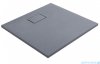 Oltens Bergytan brodzik kwadratowy 90x90 cm RockSurface szary beton 17101700